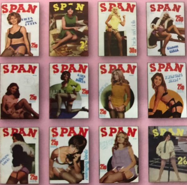 Span X 12 Issues Vintage Glamour