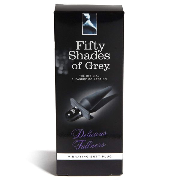 Fifty Shades Of Grey Delicious Fullness Vibrating Butt Plug Anal Toys