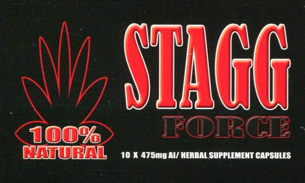 Stagg Force X 10 Capsules Sexual Enhancement